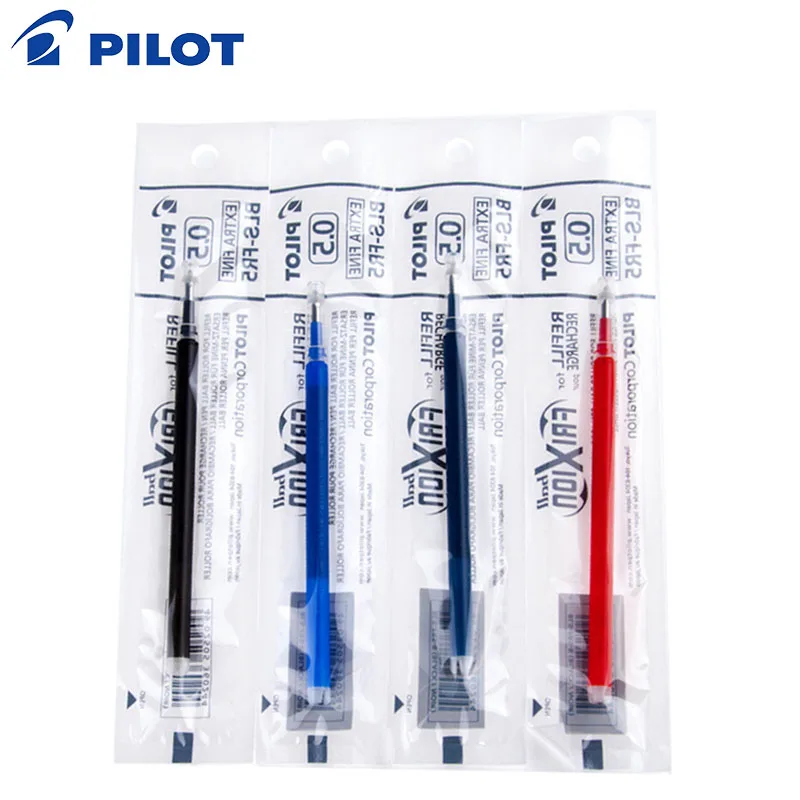 Pilot Frixion 6/9/12/15 Pcs Erasable Pen Refills Colored Erasable Gel Pens Refills Ballpoint Pen Gel Refill 0.5mm Nib BLS-FR5