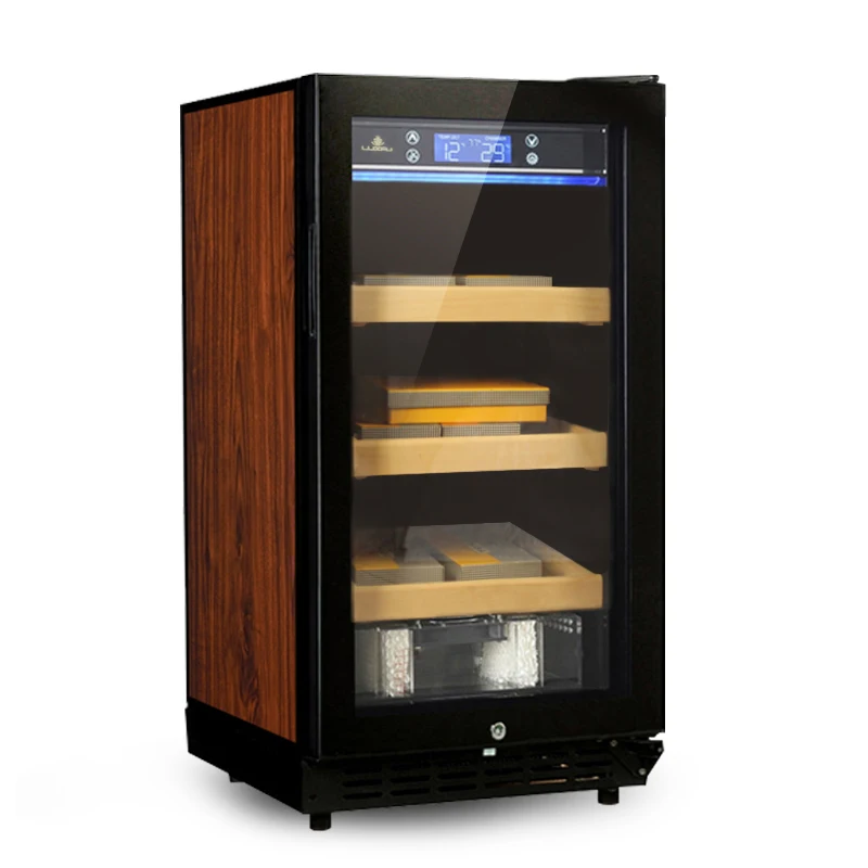 Household Cigar Cabinet   Constant Temperature and Humidity Cigar Cabinet  Three-layer Cigar Case  Wine Cabinet