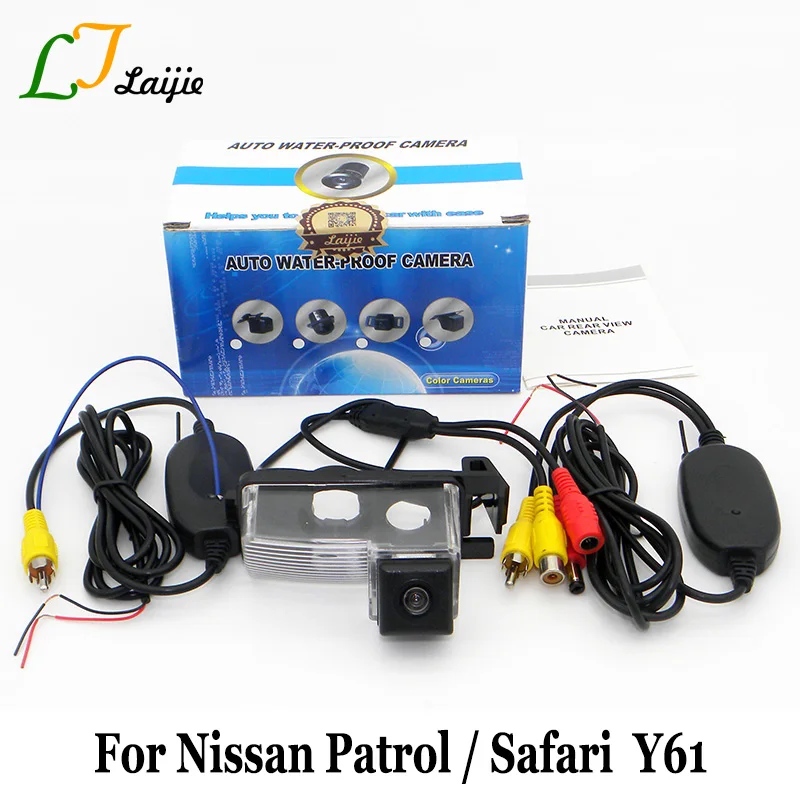 For Nissan Patrol / Safari Y61 1997~2010 / HD CCD Auto Reverse Parking Camera / NTSC PAL Wireless Car Rear View Camera