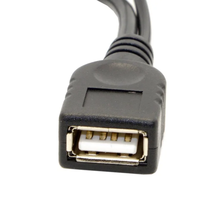 USB-C USB 3.1 Type C Male Connector to A Female OTG Data Cable with Extral Power cable 20cm