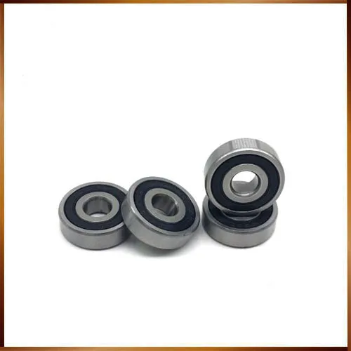 6200-2RS free shipping 10pcs 6200-2rs 6200 rs 10*30*9 mm double Rubber sealing cover deep groove ball bearing