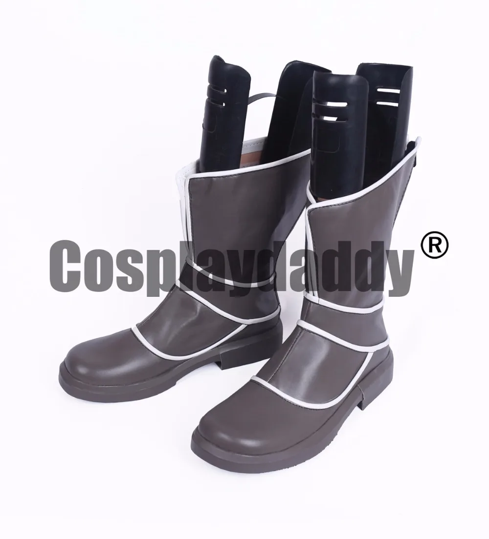 Fire Emblem Awakening Thief Gaius Game Black Cosplay Shoes Boots S008 image 2