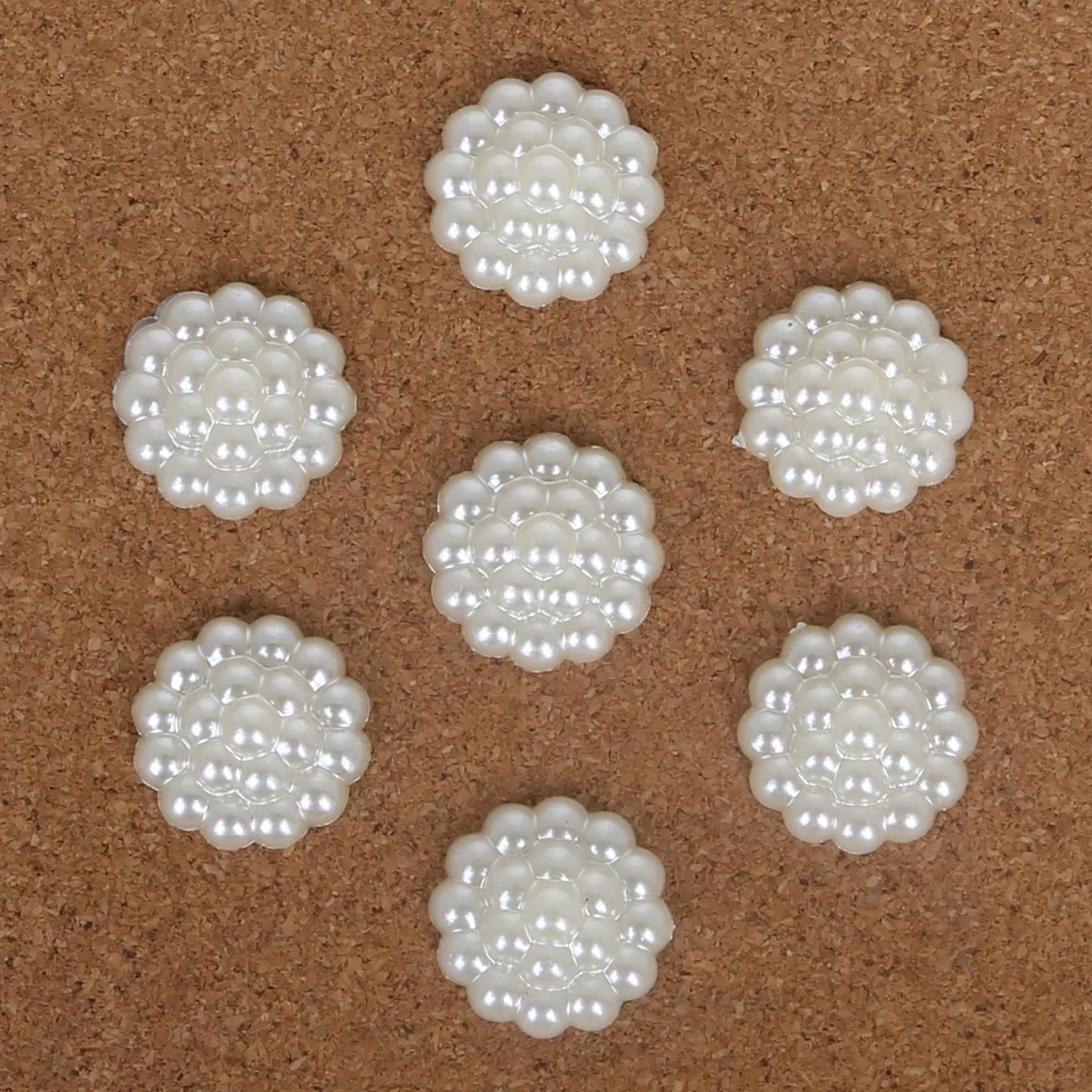High Quality 16mm 20mm 22mm Handcraft Ivory ABS Imitation Pearls Buddha Beads for DIY Jewelry Craft Making