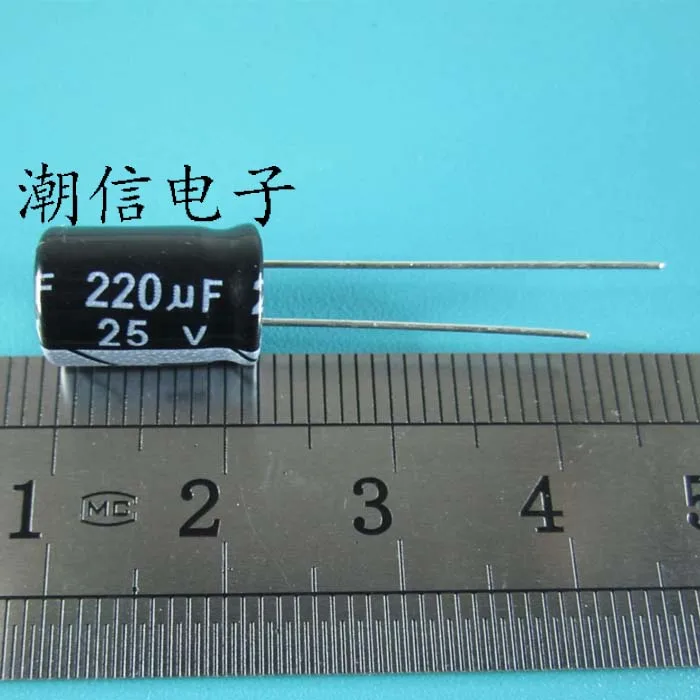 Electrolytic capacitors 25V220UF 8*12MM 220UF/25V high quality 105 degrees