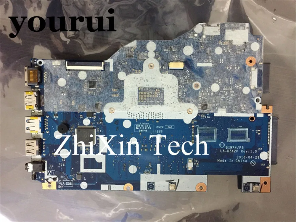 

yourui For Lenovo ideapad 110-15isk Laptop mortherboard with i7-6500u CPU BIWP4/ P5 LA-D562P