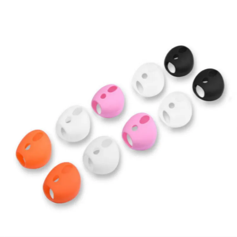 2 пары мягких силиконовых чехлов для ушей, сменные чехлы для наушников для iphone7, наушники Airpods, аксессуары для наушников