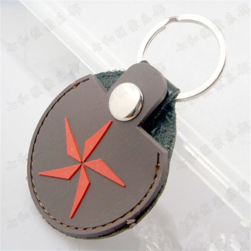 2Pcs Red Windmill Leather Key Chain Guitar Picks Holder Keychain Plectrums Bag Case Sale Guitar Pick Pack Guitar Accessories