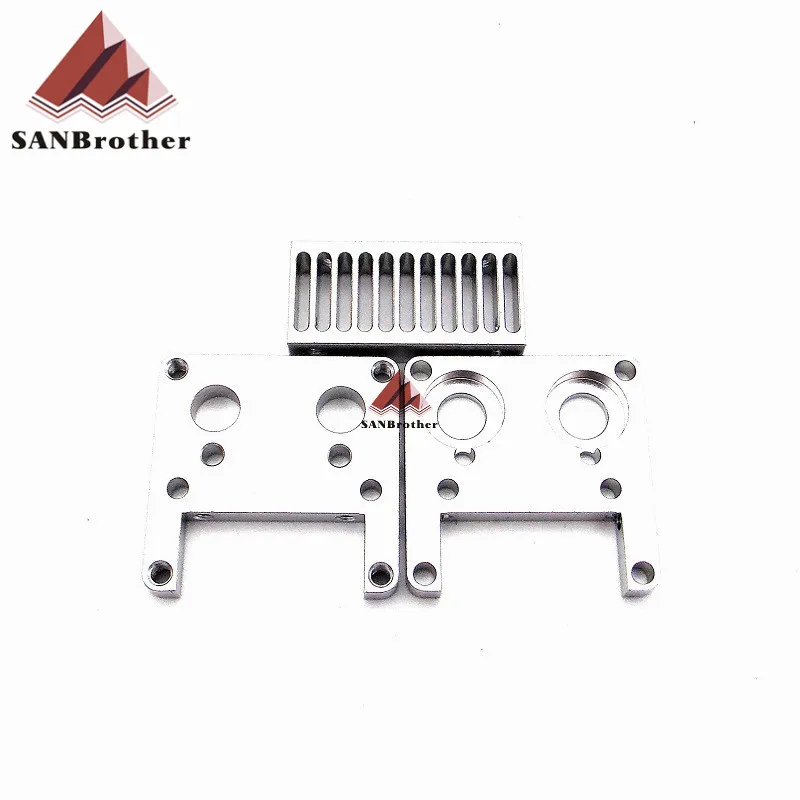 Hot! UM2+ UM2 Extended+ Cooling Rib Hot end holder Bottom Top Parts 3D Printer Accessories Top Quality Free Shipping.