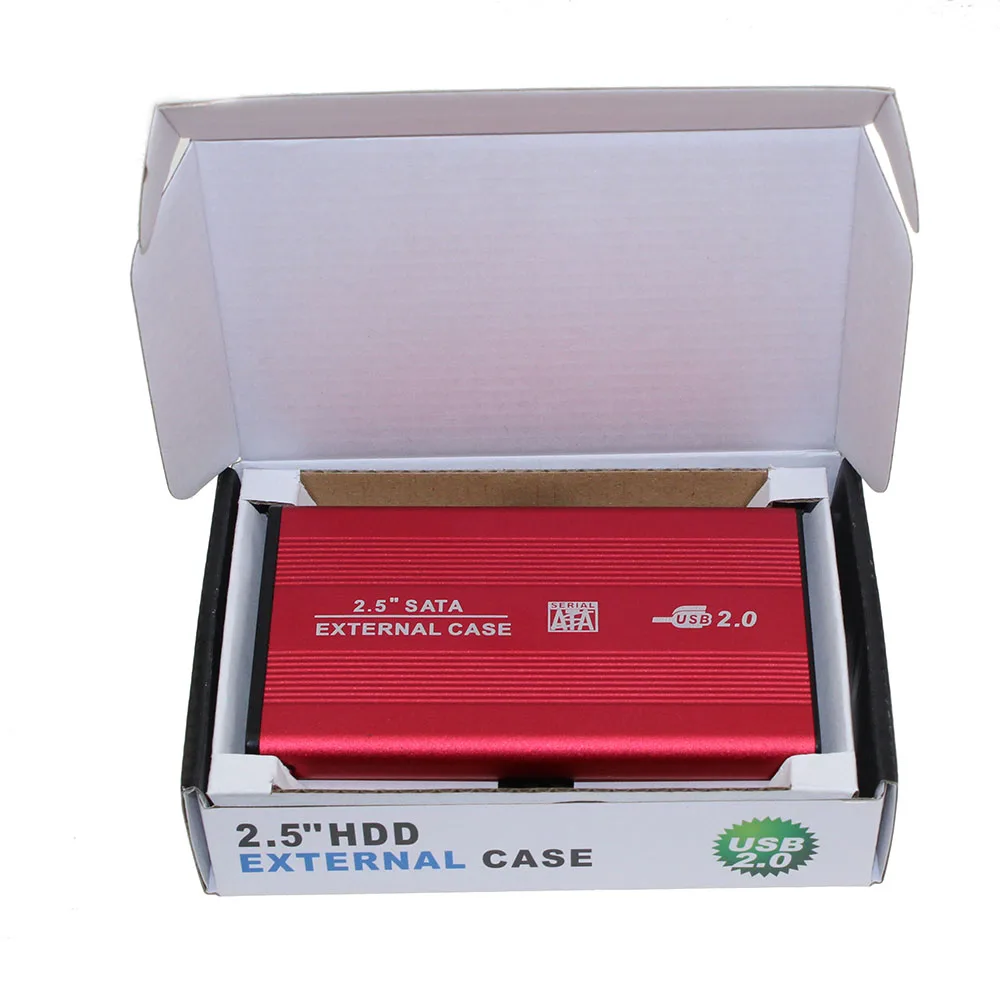 2.5 "USB 2.0 SATA HD Externo صندوق حتى 3 تيرا بايت الهارد دسك HDD الخارجية قالب أقراص صلبة الحال بالنسبة ويندوز/ماك #2