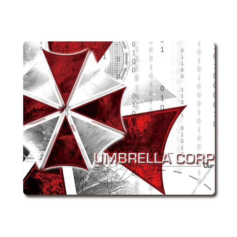 Umbrella Corporation logo of game CG printed Heavy weaving anti-slip rubber pad office mouse pad Coaster Party favor 220x180x3mm