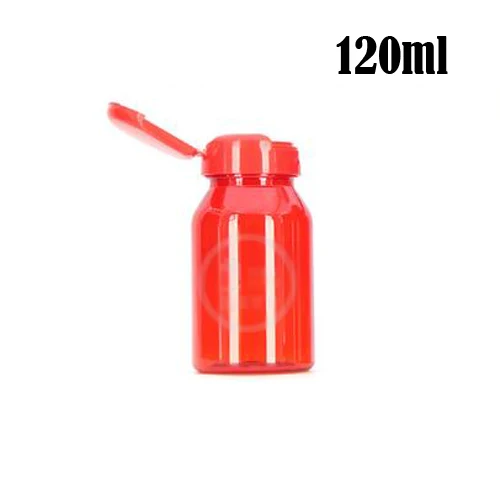 

20pcs 120ml Translucent Red Color PET Medicine Bottles With Flip Bottles,Capsules/Pills/Powder/Vitamin Plastic Bottles 120cc