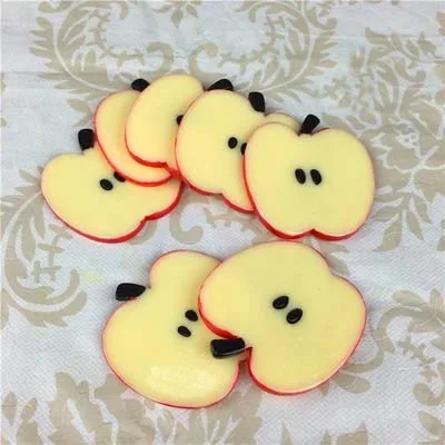 Simulação amarelo verde vermelho corte fatia fruta brinquedo diy comida jogar casa brinquedo cozinha das crianças decorar ajuda de ensino 2021