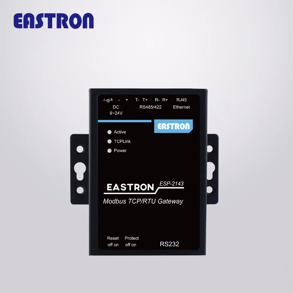 

Eastron ESP-2 RS232 RS485 RS422 to Ethernet RJ45 Converter Modbus RTU TCP Gateway baud rate multi host Converte seiral devic