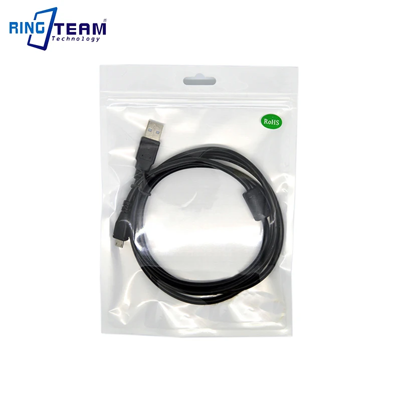 UC-E6 kabel do transmisji danych usb do aparatu Nikon kamery cyfrowe 1 V1 CoolPix 2100 2200 3100 3200 3700 4100 4200 4600 4800 5200 5600 5900 7600...