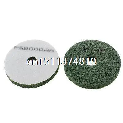 Tile Concrete Stone Wet/Dry Diamond Polishing Disc Pad 6000 Grit 2 Pcs