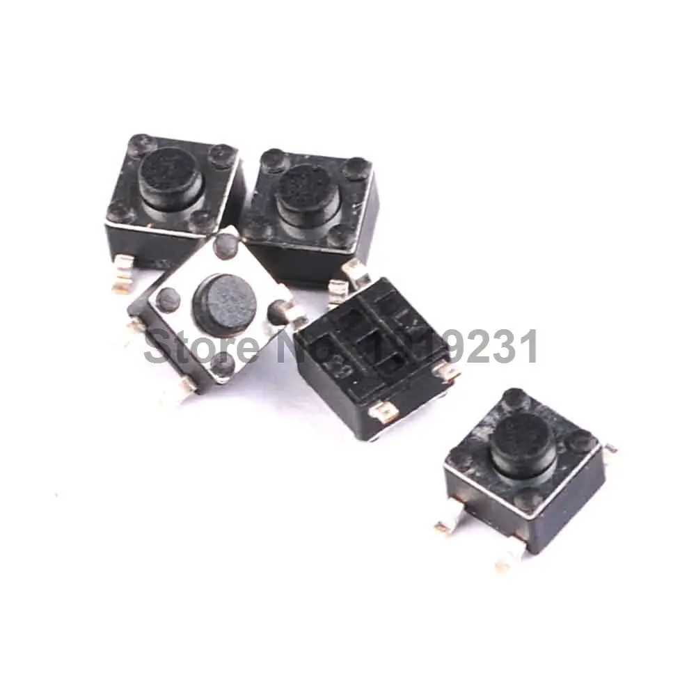 20PCS 4.5*4.5*3.8 Tactile Tact Push Button Micro Switch Momentary