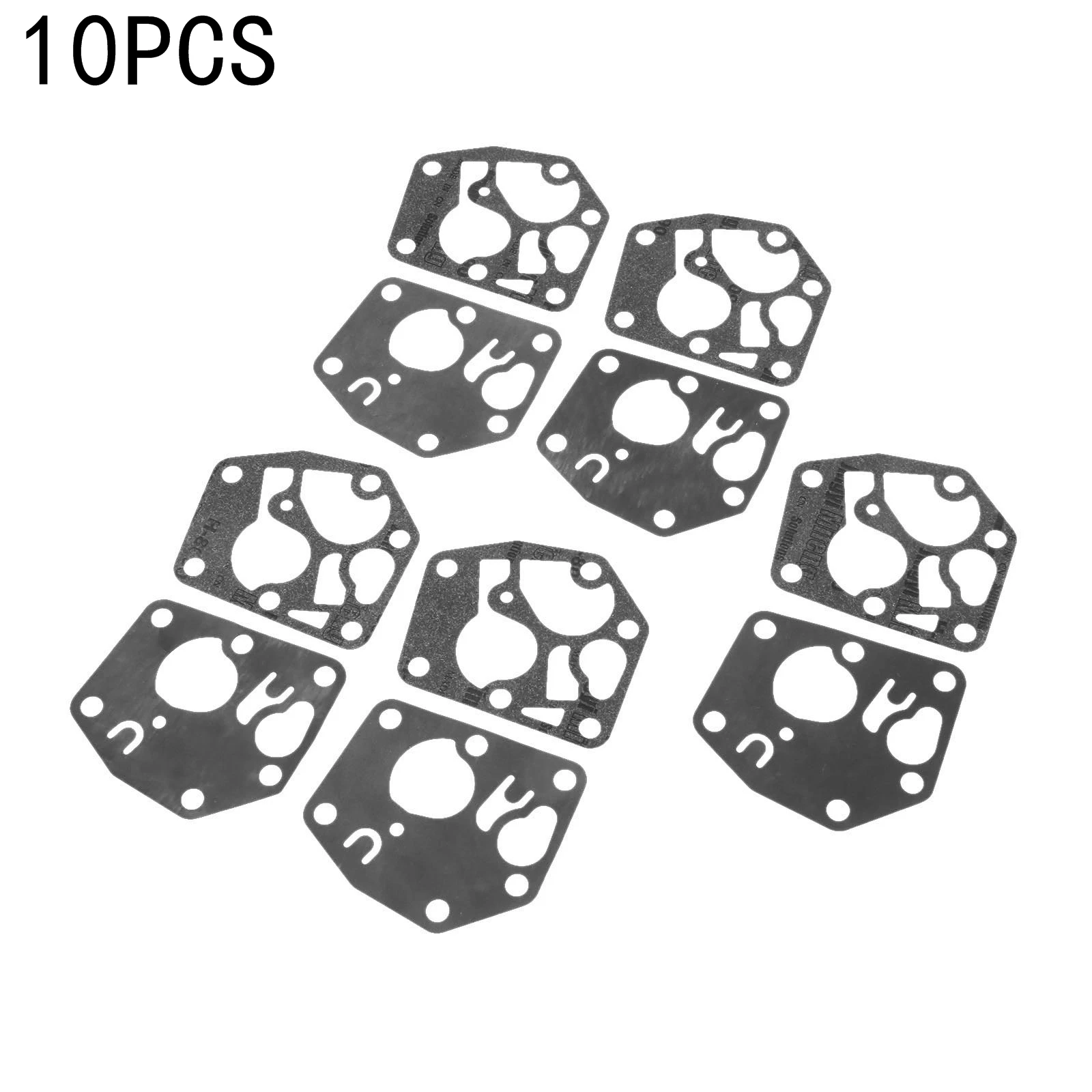 DRELD 10Pcs Replacement Carburetor Diaphram Kit Lawn Mower Lawnmower Carb Gasket for Briggs & Stratton 495770 795083 5083D 7721