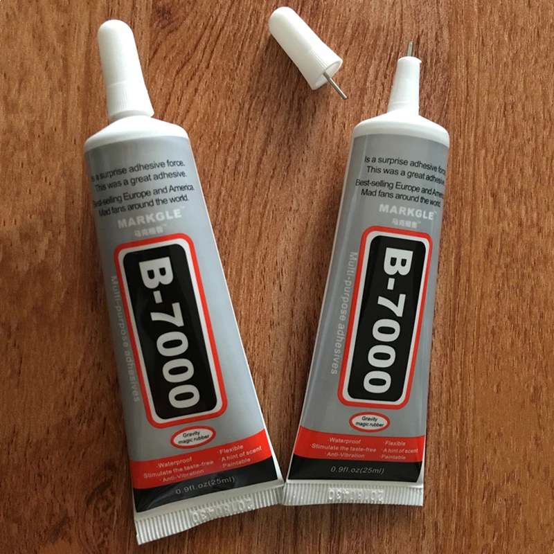 Bulaien B-7000 25ml Super Liquid Glue Multipurpose Adhesive DIY Jewelry Rhinestone Crafts Repair Screen Glass B7000 Nail Gel Pen