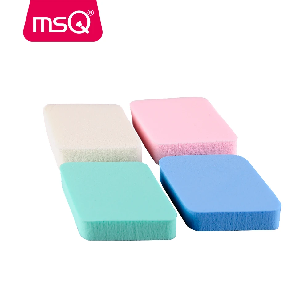 

MSQ 10PCS 20PCS 50PCS Powder Foundation Puff Smooth Makeup Sponge Cosmetic Beauty Puffs Make Up Tools Random Color