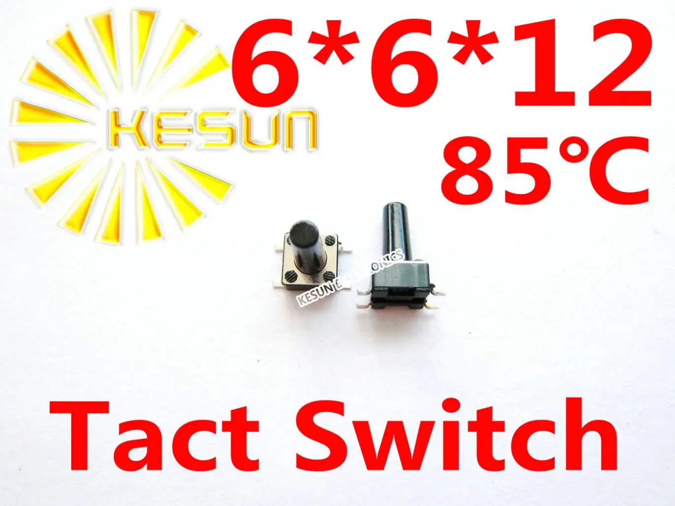 1000PCS 6X6X12  SMD Tactile Tact Mini Push Button Switch Micro Switch Momentary