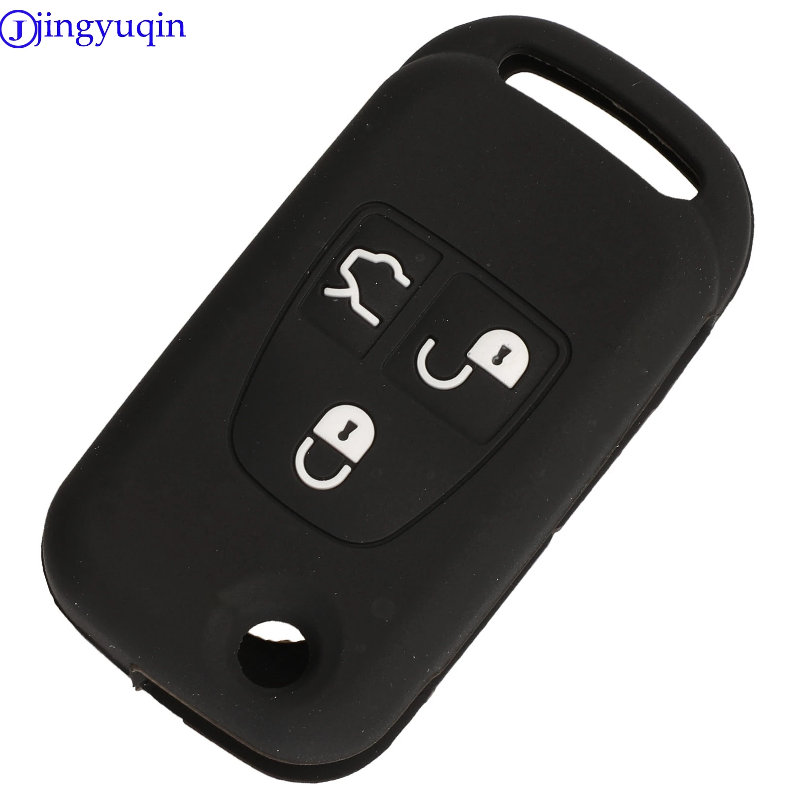 jingyuqin 3B Remote Car Key Silicone Cover Case For Mercedes For Benz B200 A160 W124 W202 W210 Holder Styling