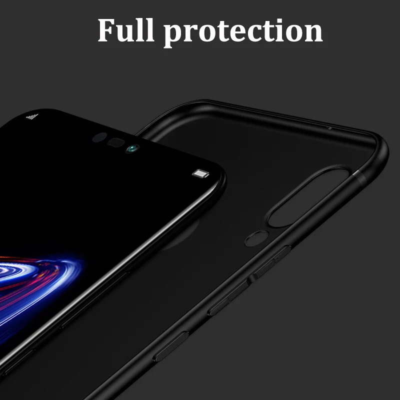 Black For Lenovo Z5S case cover ultra thin soft phone cases For Lenovo L78071 case cover shell For Lenovo Z5S back fundas skin