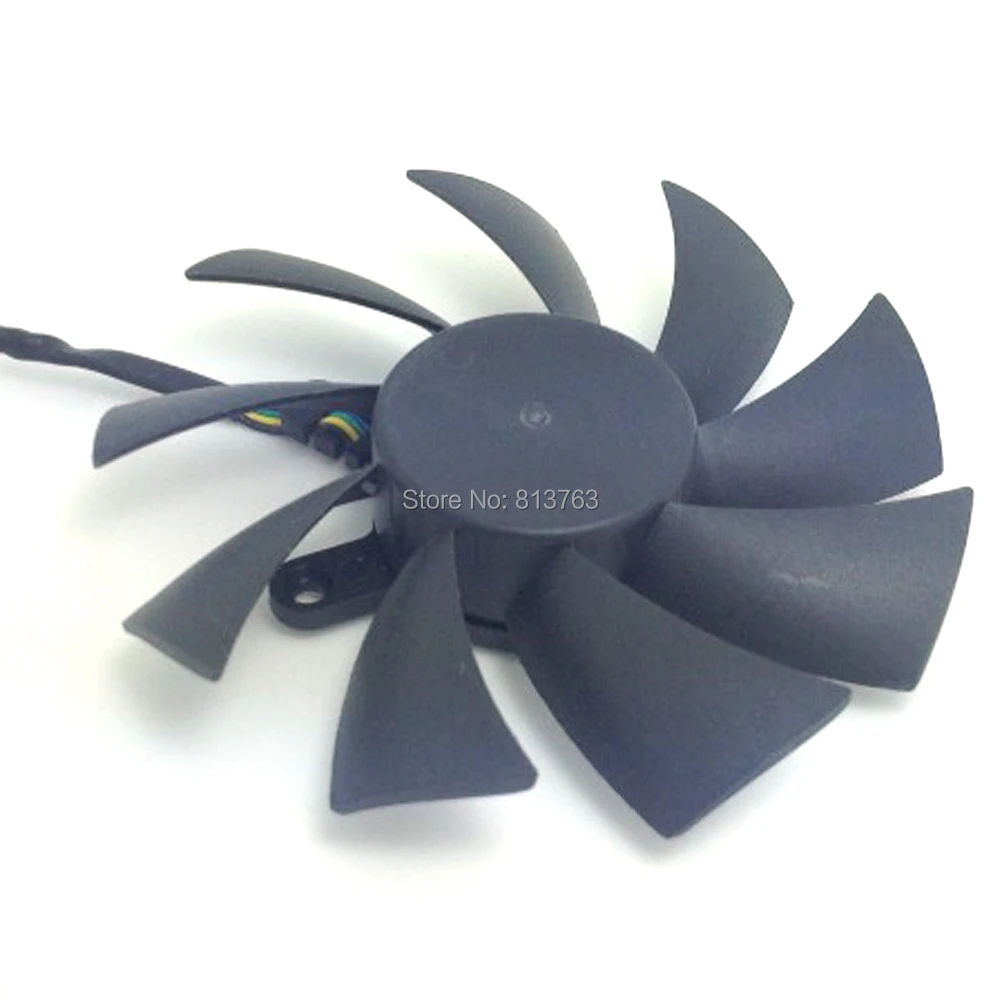 DC BRUSHLESS FAN PLA09215B12H 12V 0.55A 87mm 42x42x42mm HD7850 Graphics Card Cooling Fan 4Wire 4Pin