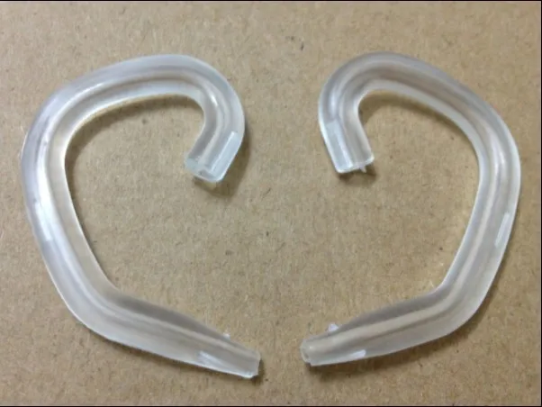 Акция, 4 цвета, силиконовый зажим для наушников, крючок для наушников, крючок для ушей, вешалка для универсальных наушников