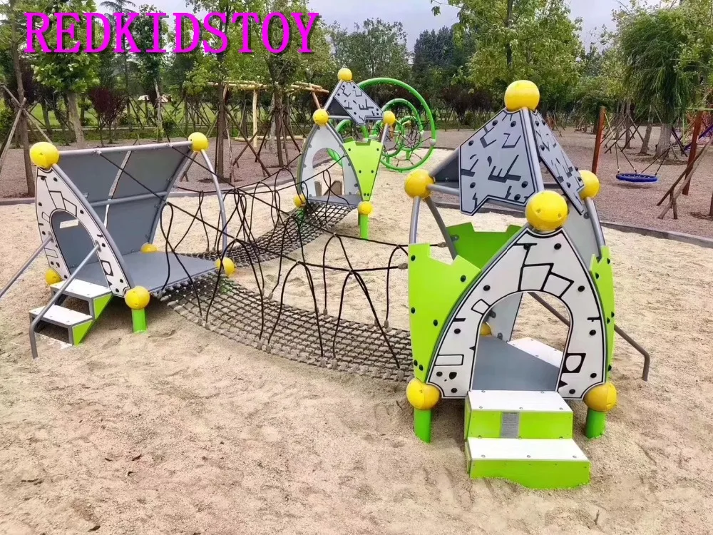 Unique Outdoor Playground Structure For Disabled Children With Wheelchair