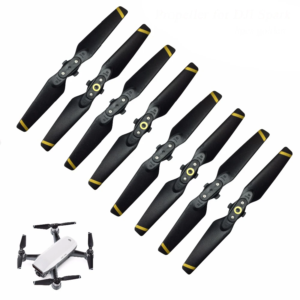 8pcs Propeller for DJI Spark Drone 4730 Quick Release Folding Blades 4730F Replacement Props Screw Wing Spare parts AccessorY