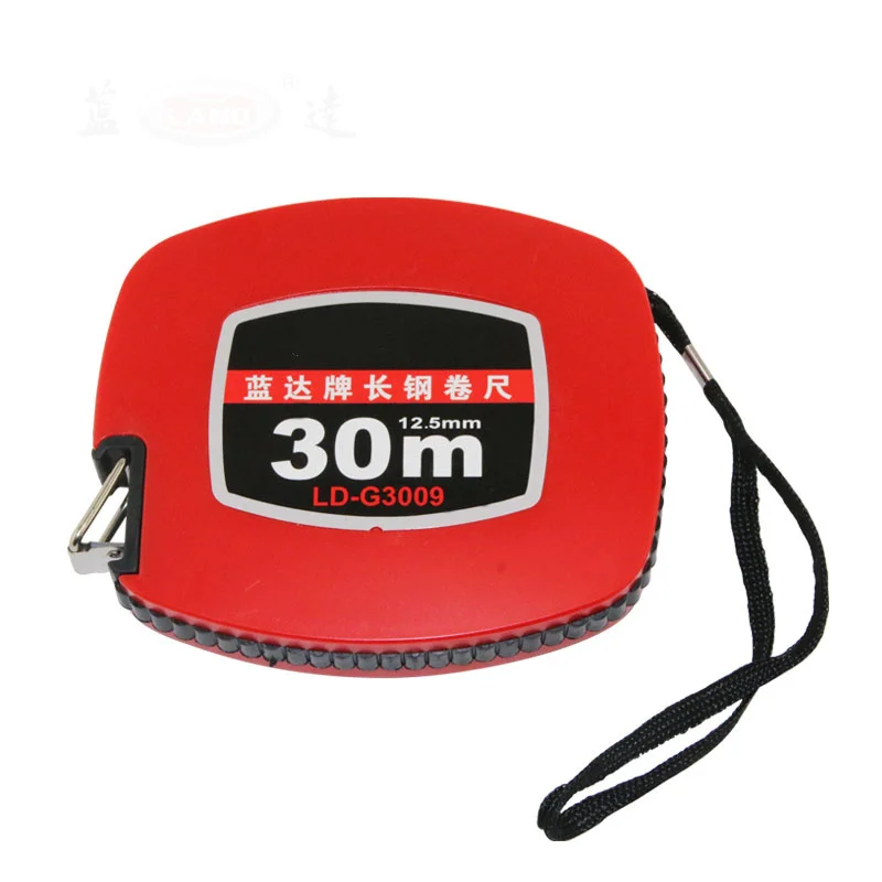 1pcs! High quality steel Measuring Tape Measure Retractable Flexible Ruler 10/15/20/30/50 Meter Measure Tools