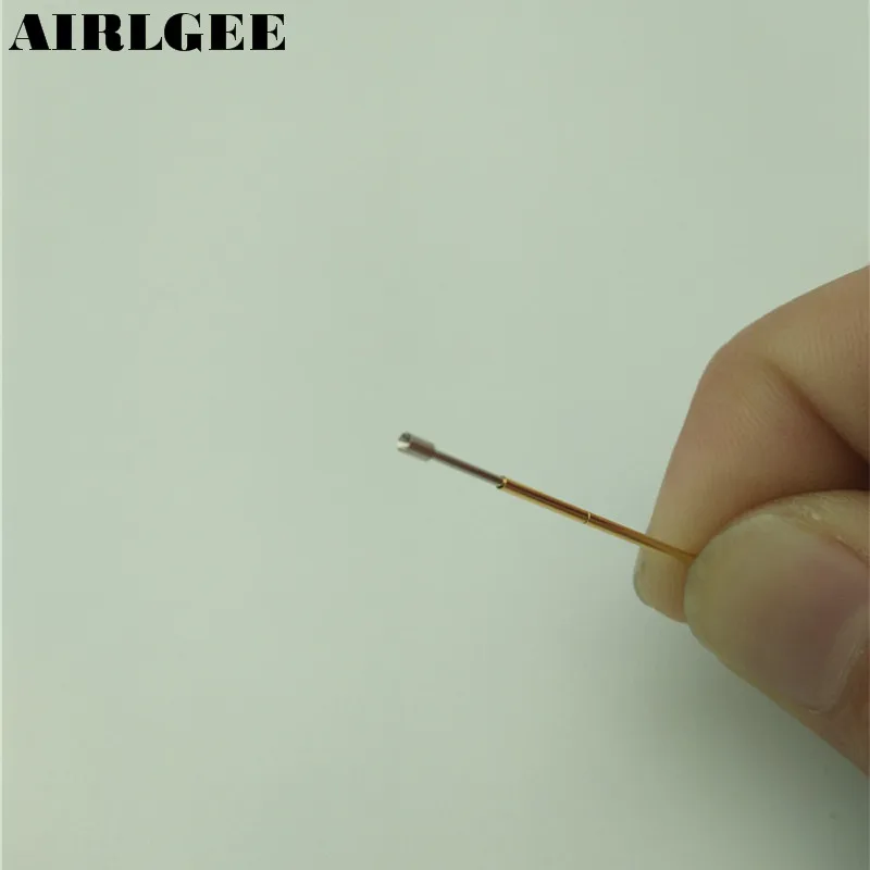 100 Pieces PL75-A2 1.3mm Concave Tip Spring PCB Testing Contact Probes Pin Free shipping