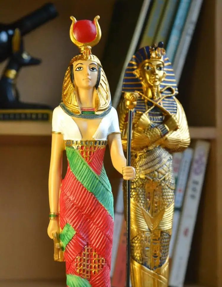 Egyptian Travel Sculpture Ornaments, Modern Ornaments, Simple Home Hall Decoration, Pharaoh Furnishings, Ancient Egyptian Legend