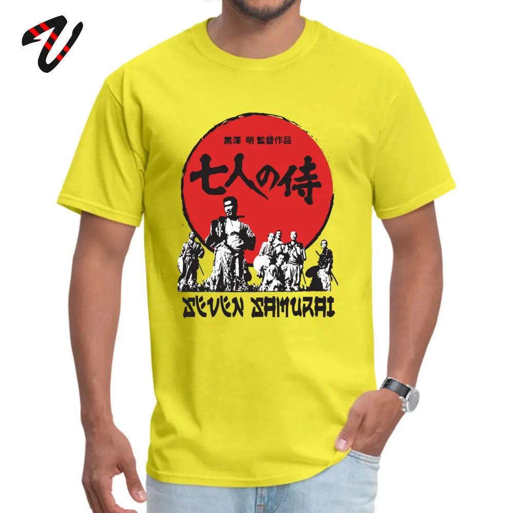 Men's T-shirts Seven Samurai Tshirt Japan Personalized T Shirt Scorpion Round Neck Eminem Sleeve Birthday Tee Shirt Labor Day