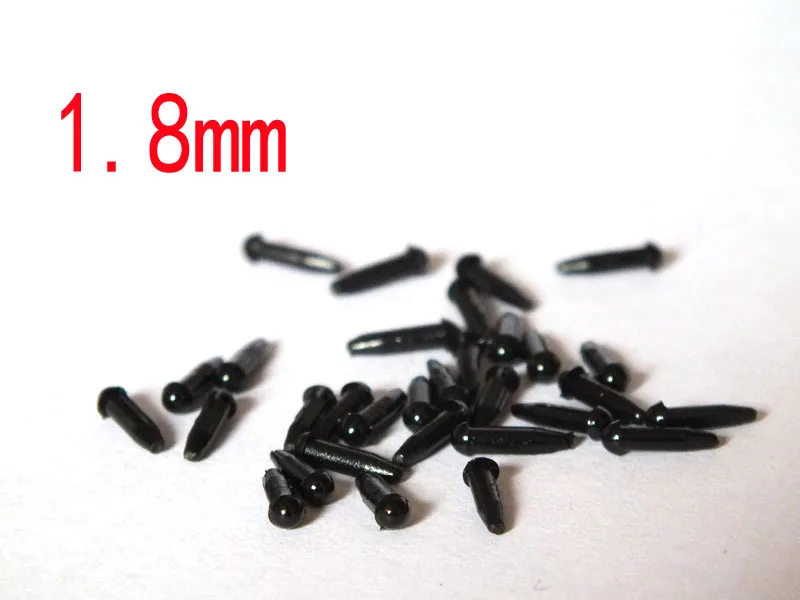 100pcs high quingity mini black  Plastic toy eyes/doll eyes---1.8mm