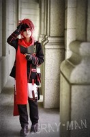 D.Gray-man Lavi Cosplay Costume customized