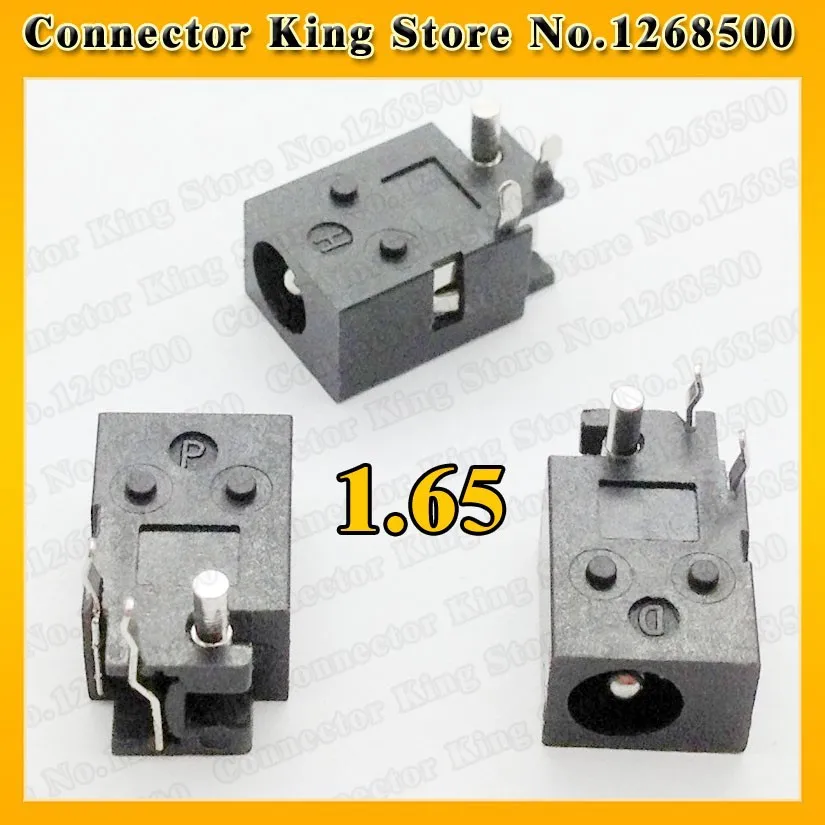 

ChengHaoRan 1 Piece 1.65 mm Laptop DC power jack for portable EVD/DVD Player 4.0*1.7MM,DC-018