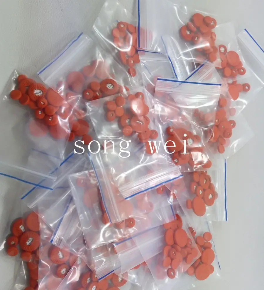 5 set Clarinet pads Bb Soprano Orange leather pads 85 pcs