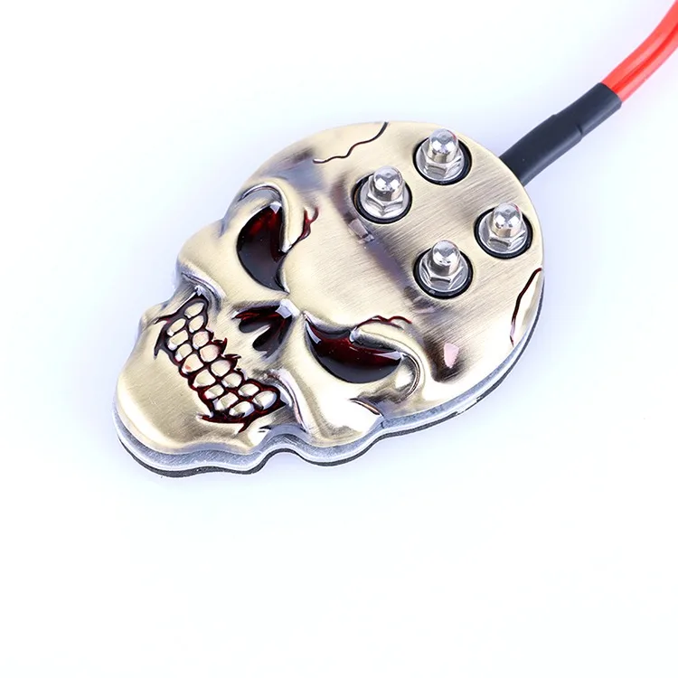 

Skull Tattoo Foot Switch Pedal Controller Stainless Steel For Embroidered Tool Tatoo Machine Power Supply Gen Tattoos Supplies