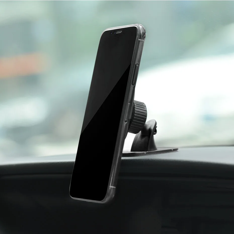 HOCO Car Magnetic Phone Holder for iPhone 12 13 XR XS Max 360 Rotation Mount Windshield Car Holder Mobile Phone in Car GPS Stand