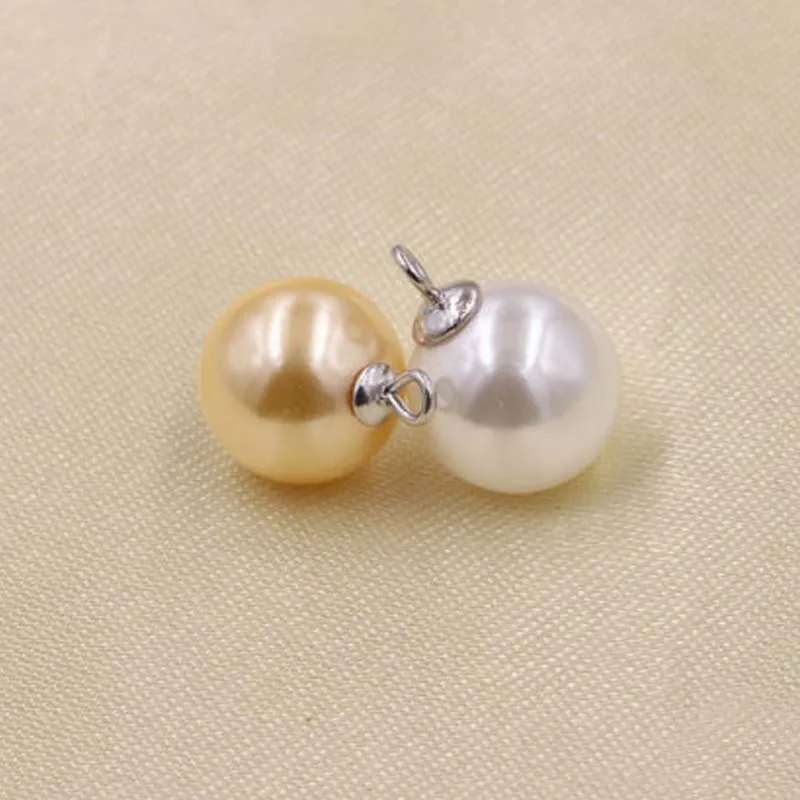 5pcs Genuine Real Pure Solid 925 Sterling Plain Silver Bead Cap Connectors For Pendants Earrings Base Cap Jewelry Findings