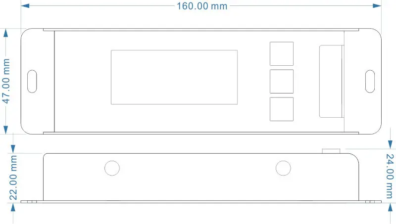 Free Shipping DMX512 Decoder & LED Driver 3 Channels RGB Controller  Input DC12-24V  Constant Voltage   Model:DE8018