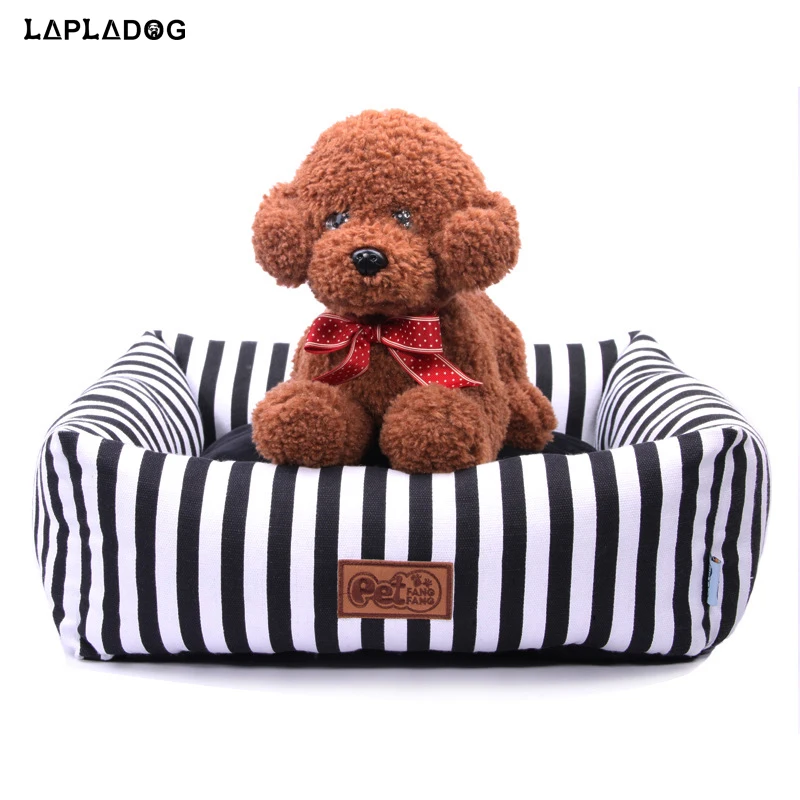 Hot Sale Winter Warm Cute Dog Bed High Quality Canvas Soft Dog House Sofas for Small Medium Dogs kennel Animal Product