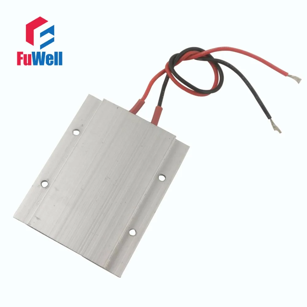 150W 12V 180 Degree Constant Temperature PTC Heating Element Heater Plate 76X62x6mm Safety Surface Insulation