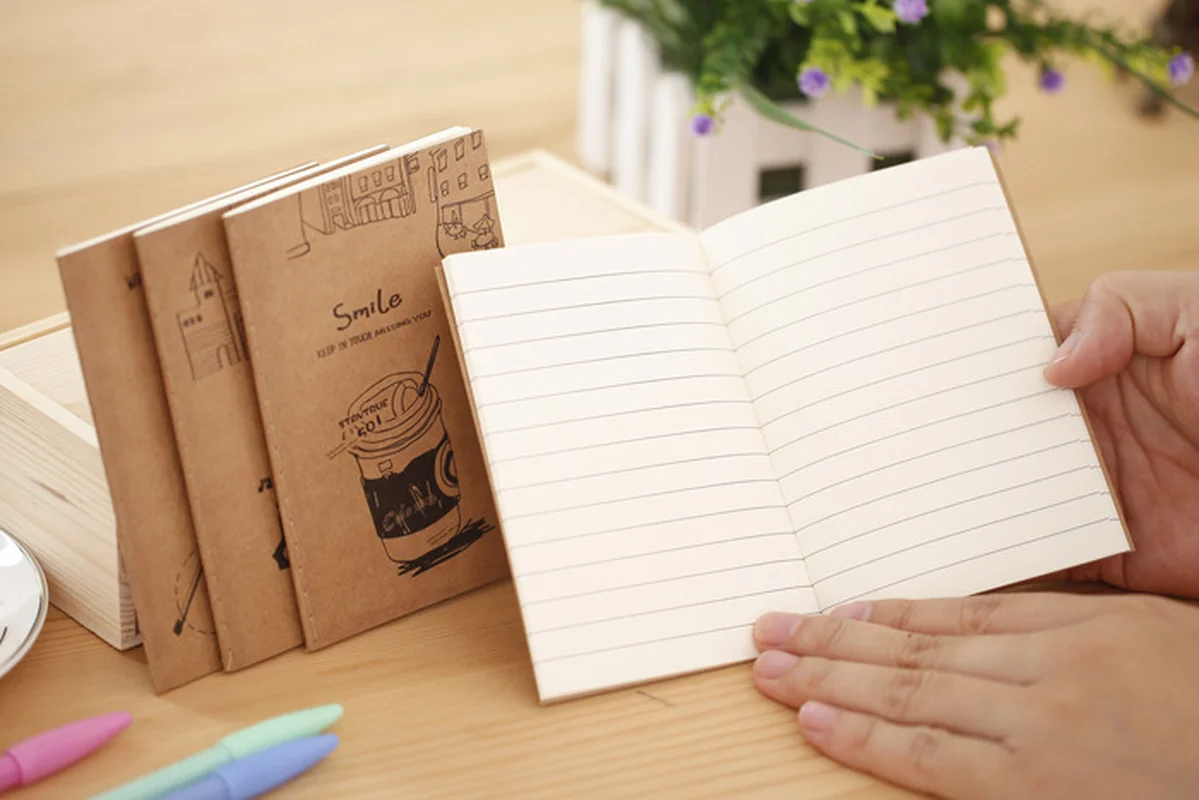 good time kraft paper notepad soft 64k notebook wholesale gifts Office & School Supplies Writing Pads