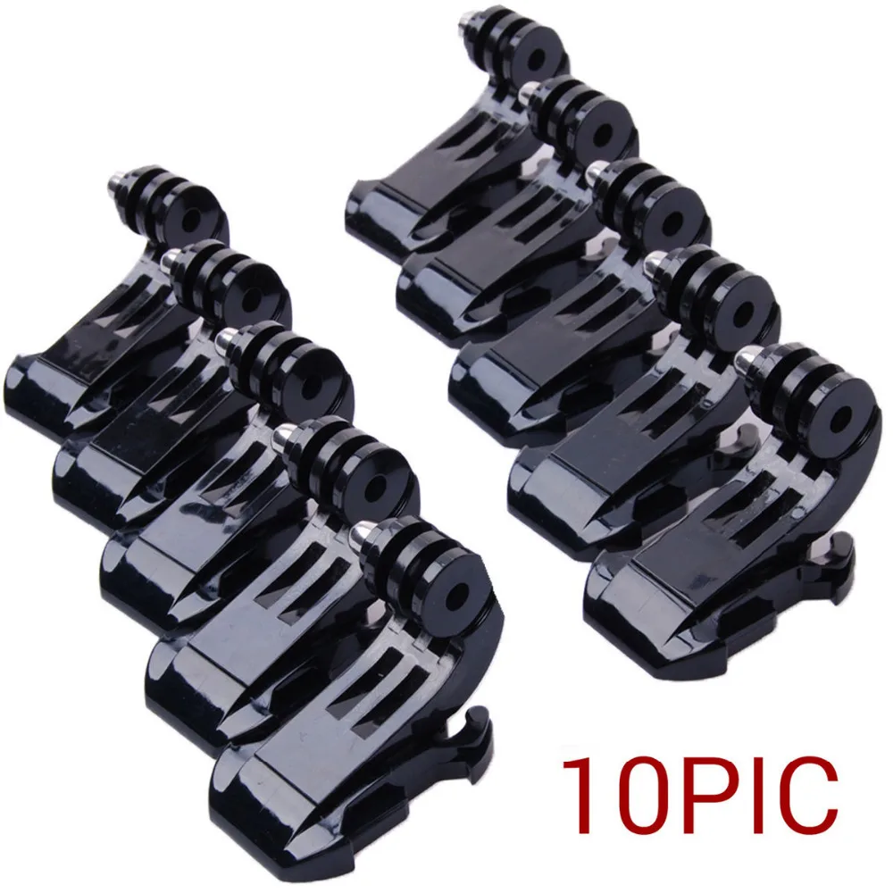 For Gopro 13 12 J Hook Buckle Clip Mount base for Go Pro Hero DJI OSMO Action Camera Insta360 X4 Ace-pro 2 Accessories set