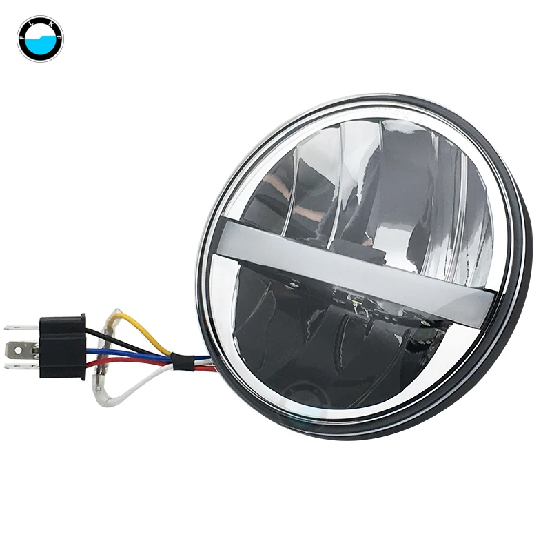 1 PCS DOT 5.75 Inch LED Headlight With DRL For Motorcycle  Dyna Sportster 5-3/4\