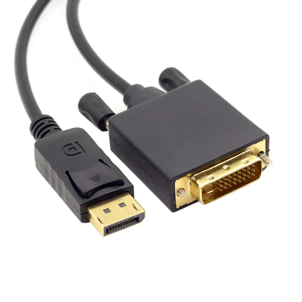 

Chenyang DisplayPort DP Male to DVI Male Single Link Video Cable 6ft 1.8m for DVI Monitor