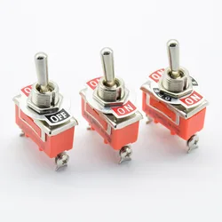 Stainless Steel Waterproof Toggle Swith 12V Heavy Duty Toggle Flick Switch ON OFF ON Car Metal SPDT SPST P0.05 15A 250V Terminal