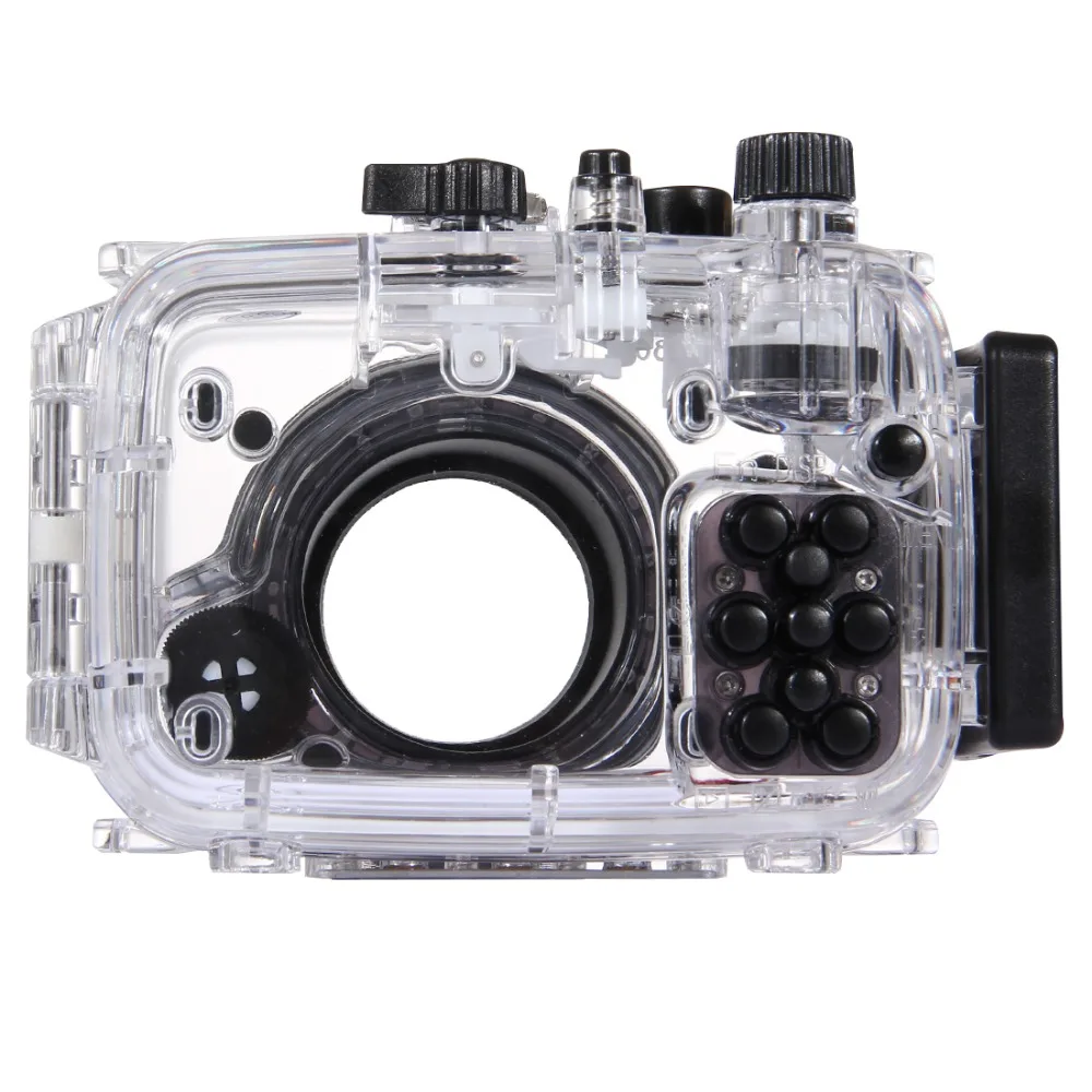 PULUZ 40m 130ft Depth Underwater Swimming Diving Case Waterproof Camera bag Housing case for SONY RX100-III DSC-RX100 III